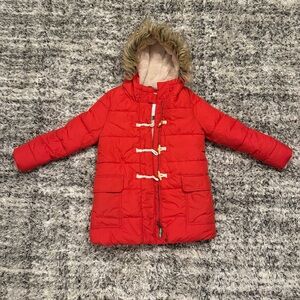 Mini Boden Winter Red Coat